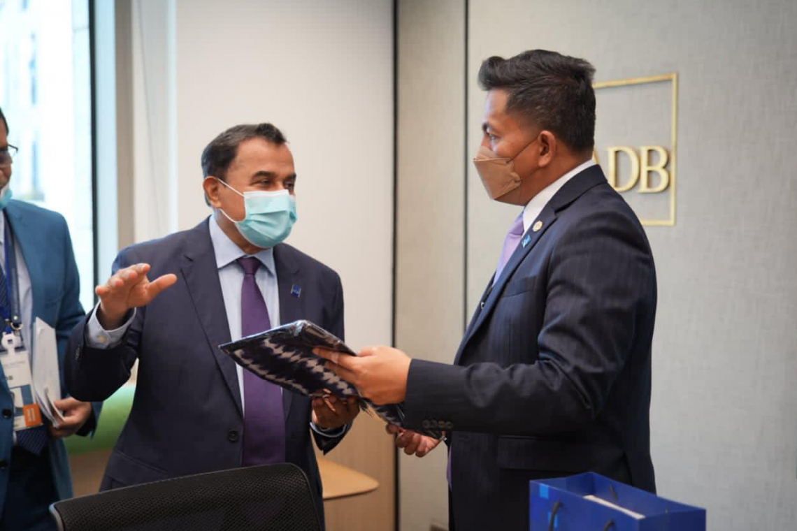 Mesyuarat Dua Hala Bersama Menteri Kewangan Bangladesh